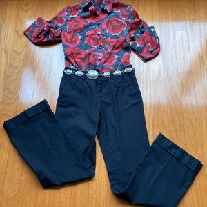 Banana Republic cotton stretch pants